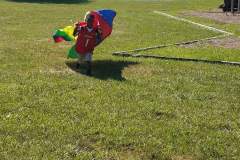 Landing on earth with my parachute